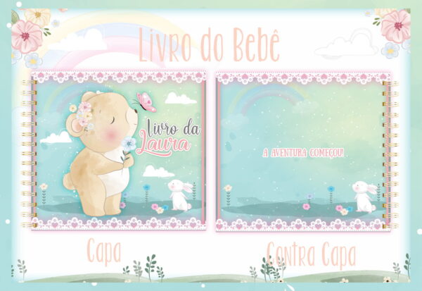 livro do bebe ursinha i arquivo digital diario do bebe