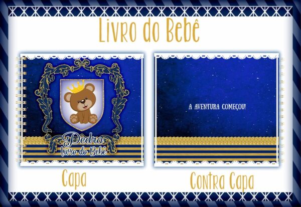 livro do bebe ursinho ii arquivo digital livro de recordacoes