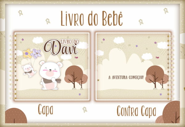 livro do bebe ursinho meigo arquivo digital diario do bebe