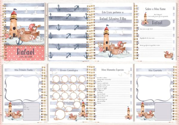 livro do bebe urso marinheiro arquivo digital livro