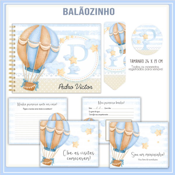 Livro e Caderneta do Balão Clean - Arquivo Digital