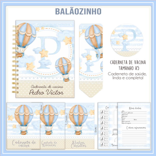 Livro e Caderneta do Balão Clean - Arquivo Digital - Imagem 2