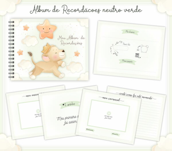 livro recordacoes bebe leao arquivo digital anotacoes