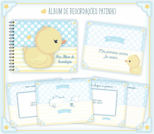 livro recordacoes bebe patinho arquivo digital livro recordacoes do bebe