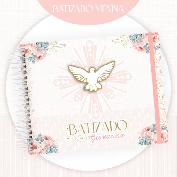livros batizados menina e menino arquivo digital papelaria digital