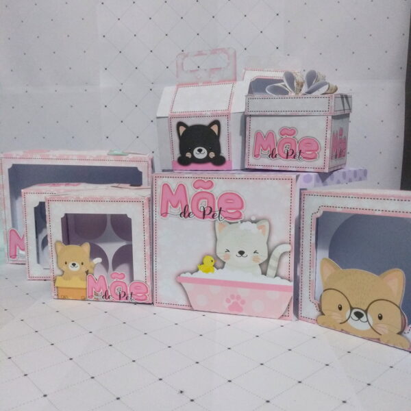 mae de pet gatinho arquivo digital papel e scrapbook