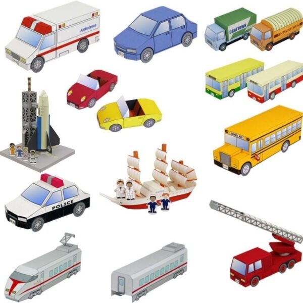 Maquete De Papel P/ Imprimir Mais De 50 Ítens Mini Cidade