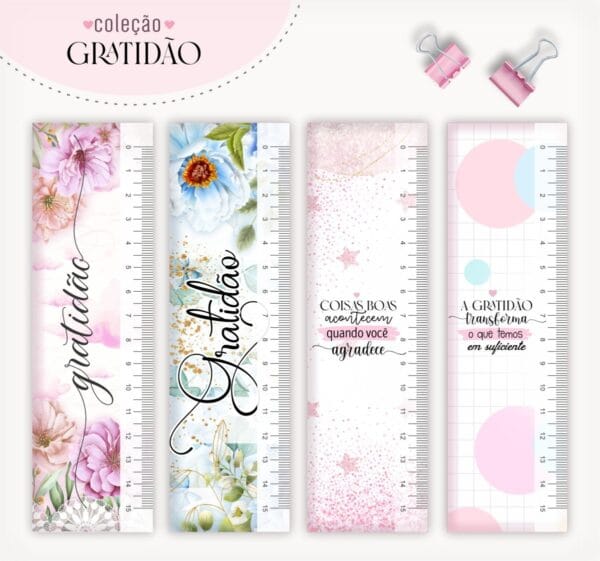 Marca Páginas Gratidão - Arquivo Digital