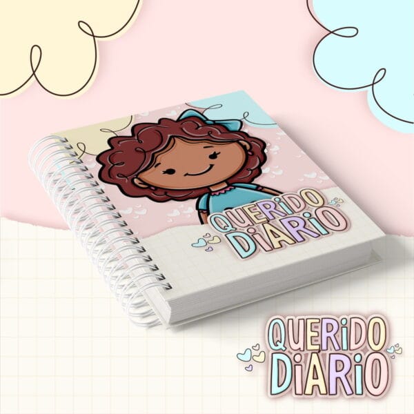 meu querido diario menina 05 arquivo digital papelaria