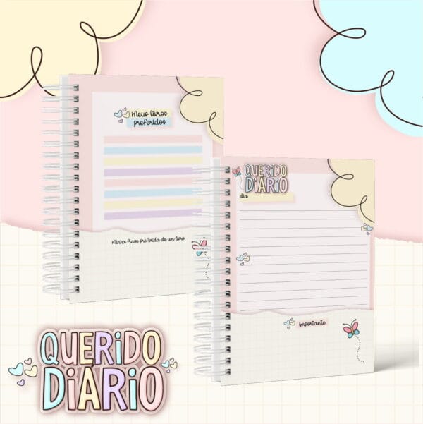 Meu Querido Diário Menina 06 - Arquivo Digital - Imagem 3