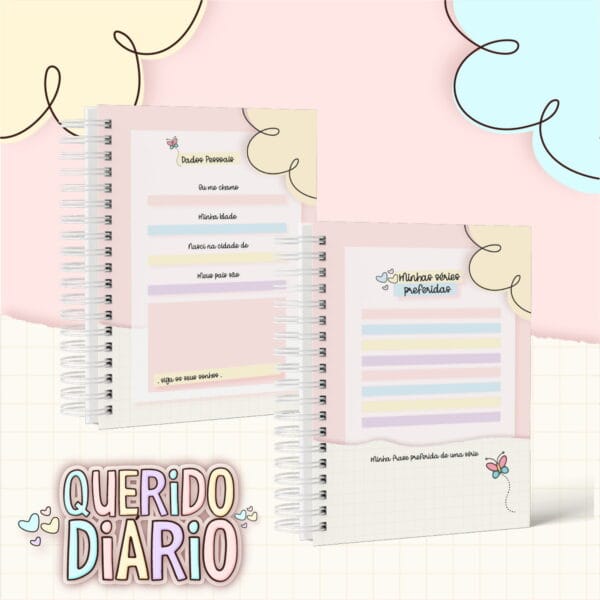 Meu Querido Diário Menina 06 - Arquivo Digital - Imagem 2
