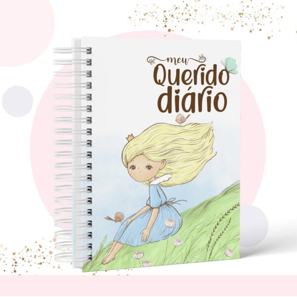 Meu Querido Diario Menina Modelo 2 Arquivo Digital 3