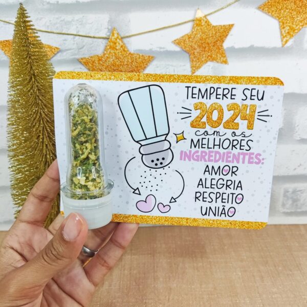 Mimos e Lembrancinhas Ano Novo 2024 - Arquivo Digital - Imagem 4