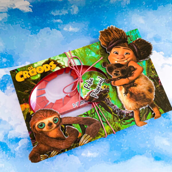mini confeiteiro os croods arquivo digital caixa