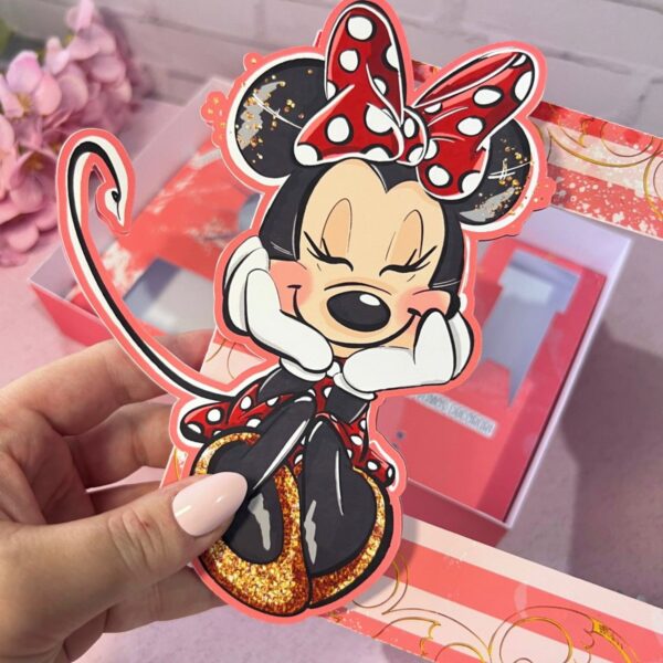 mini confeiteiro pascoa minnie vermelha arquivo digital scrapbook