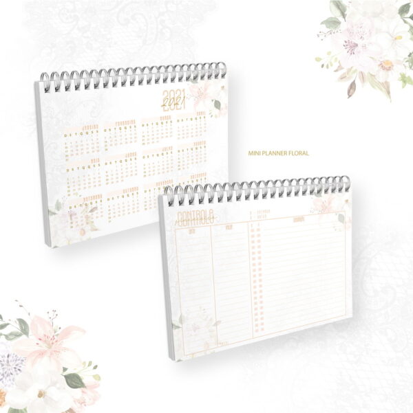 Mini Planner A6 - Mamãe / Vovó Floral - Arquivo Digital - Imagem 5