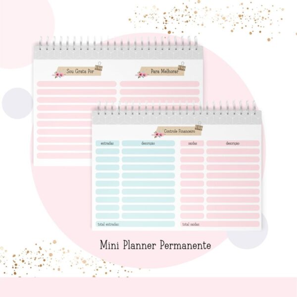 Mini Planner A6 Permanente Professora - Arquivo Digital - Imagem 4