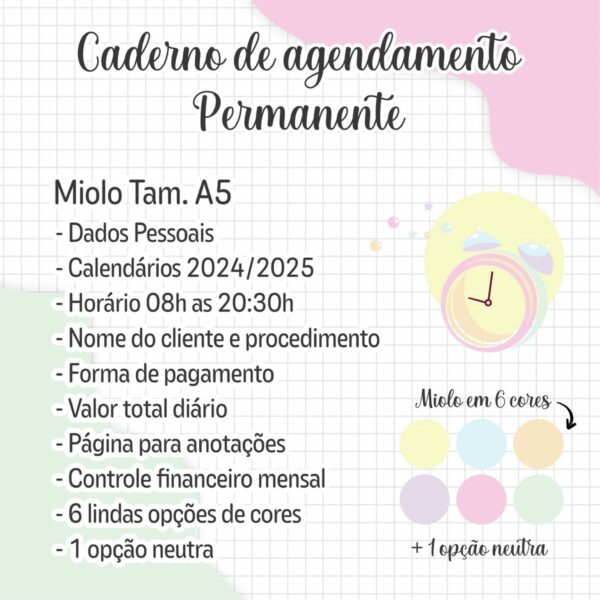 Miolo Agendamento Permanente 2024 - Arquivo Digital - Imagem 4