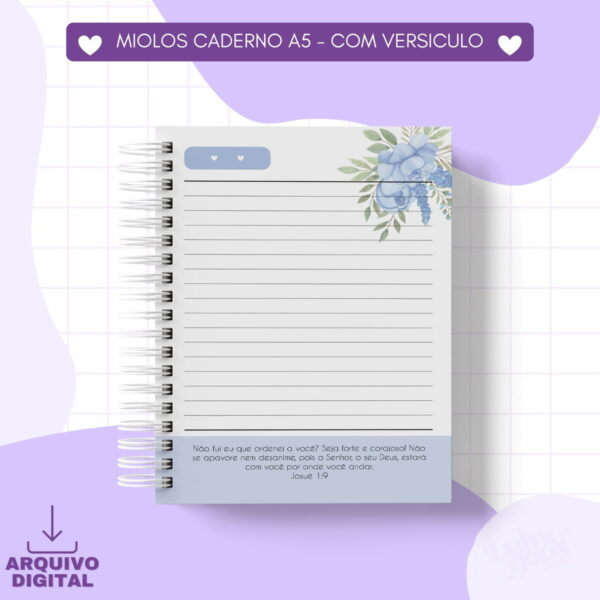 miolo cadernos a5 com versiculo pdf versiculos