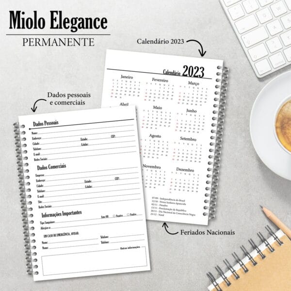 Miolo Elegance Permanente - Arquivo Digital