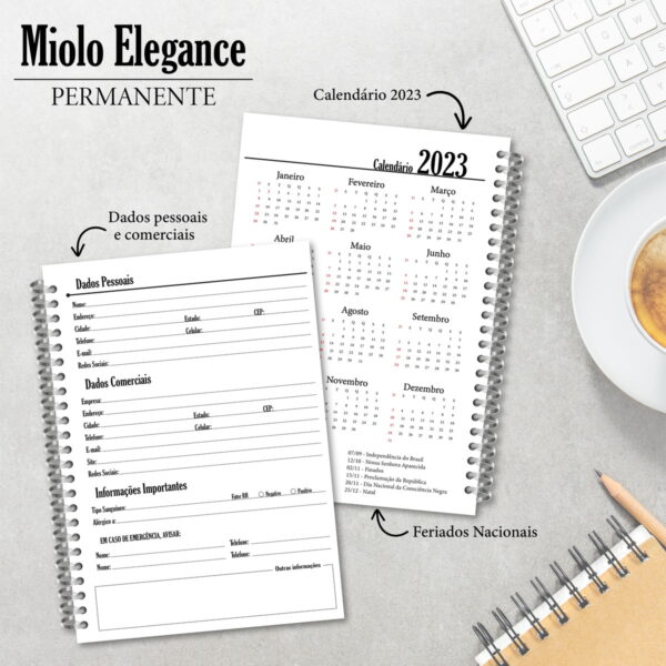 Miolo Elegance Permanente - Arquivo Digital - Imagem 2