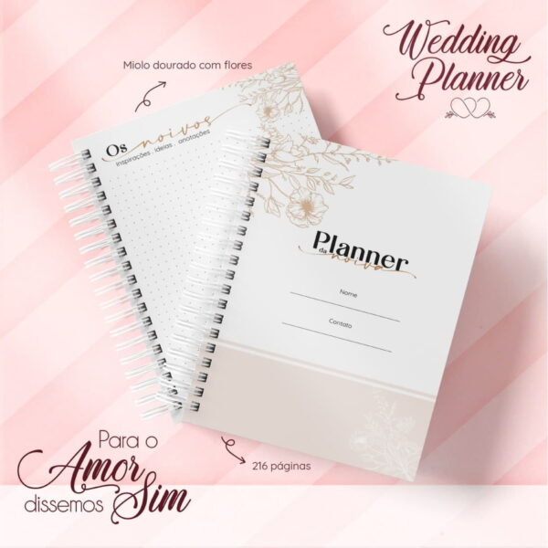 Miolo Planner da Noiva - Arquivo Digital - Imagem 2