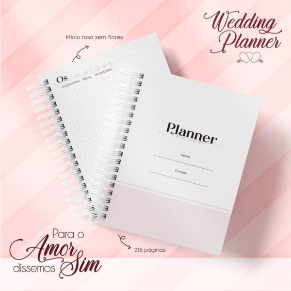 Miolo Planner da Noiva - Arquivo Digital - Imagem 3