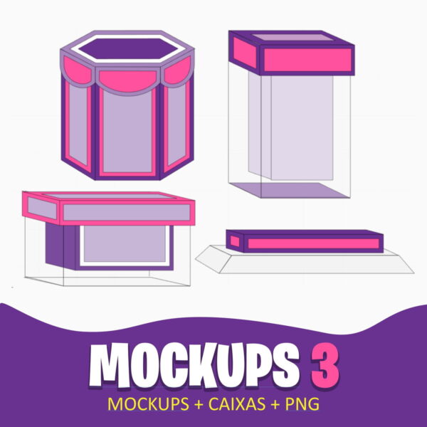 mockups caixas papelaria festas 3 arquivo digital artesa