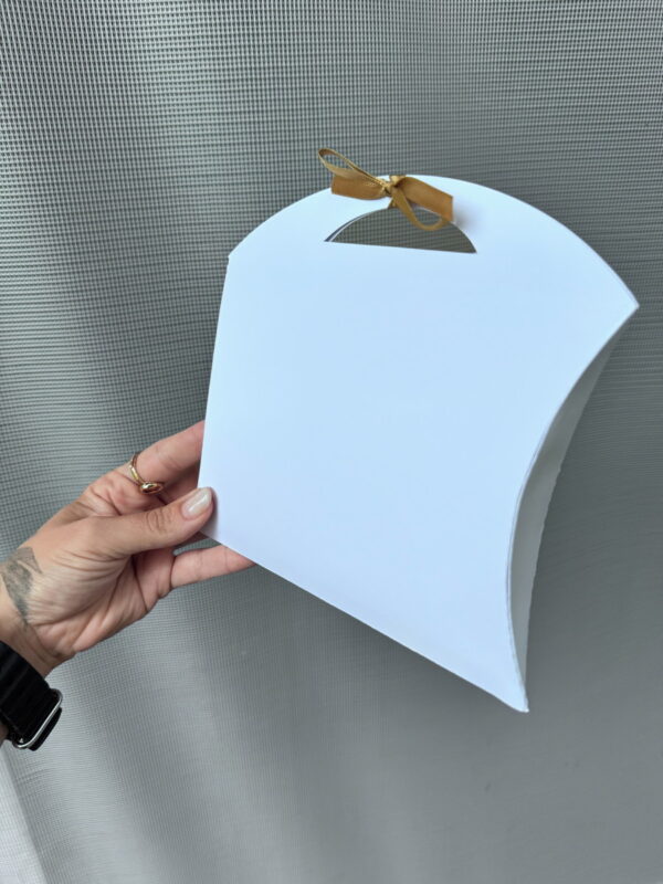 Molde Limpo Caixa Almofada com Alça - Arquivo Digital - Imagem 5
