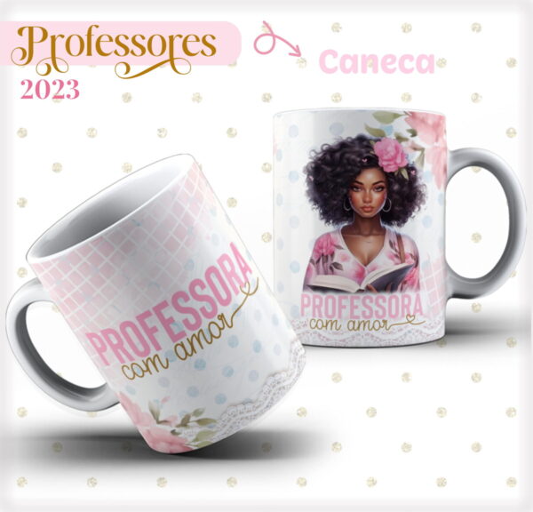 Pack 04 Artes Canecas Dia dos Professores - Arquivo Digital - Imagem 3
