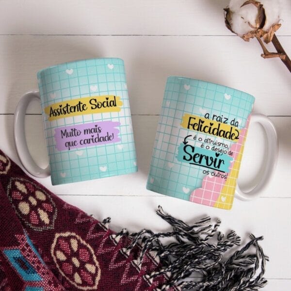 Pack 20 Canecas Profissões Femininas - Arquivo Digital