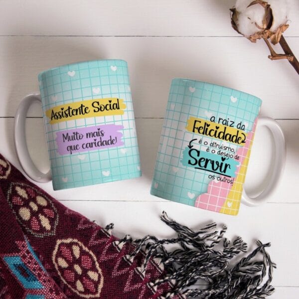 Pack 20 Canecas Profissões Femininas - Arquivo Digital - Imagem 3