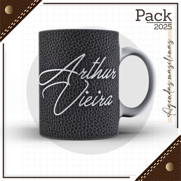 Pack 2025 - Agendas Masculinas - Arquivo Digital - Imagem 4
