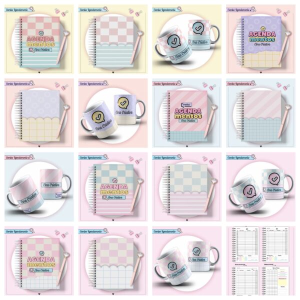 pack agendamentos 2023 arquivo digital pack planner 2023