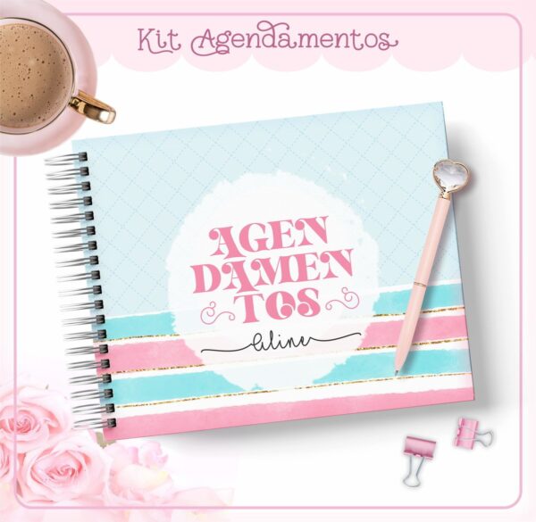 Pack Agendamentos Horizontal - Arquivo Digital - Imagem 2