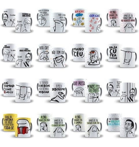 Pack Artes Caneca Bento Flork Memes 90 Arquivos Cdr E Png