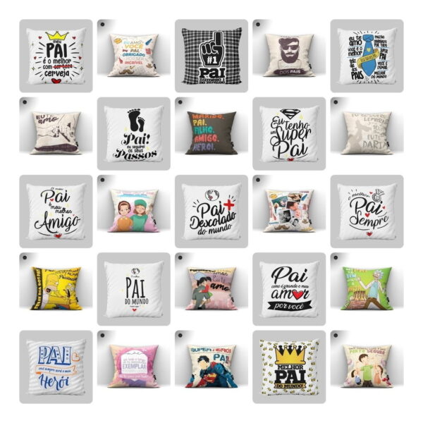 Pack Artes Caneca Dia Dos Pais Pacote Sublimação Arquivos