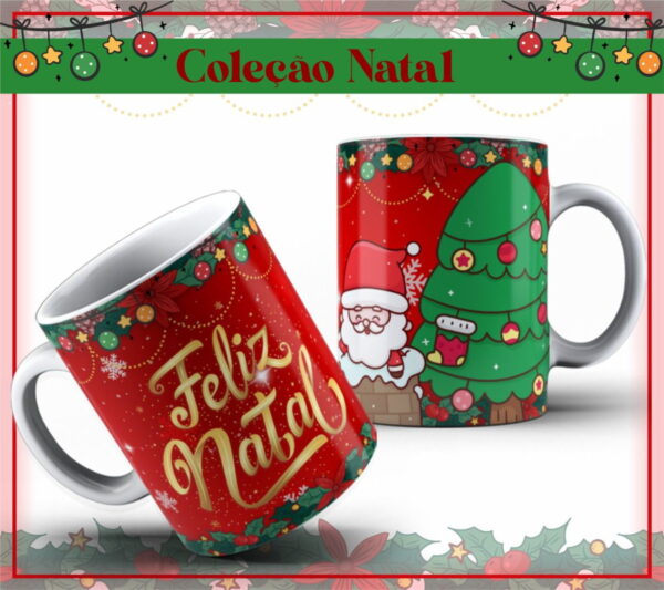 Pack Artes Canecas Natal - Arquivo Digital - Imagem 4