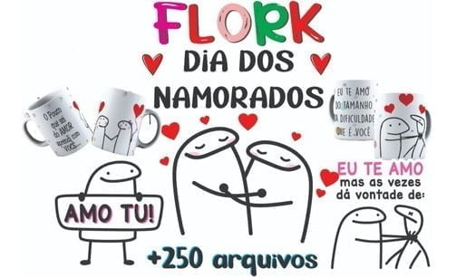 Pack Artes Dia Dos Namorado Flork +240 Arquivos
