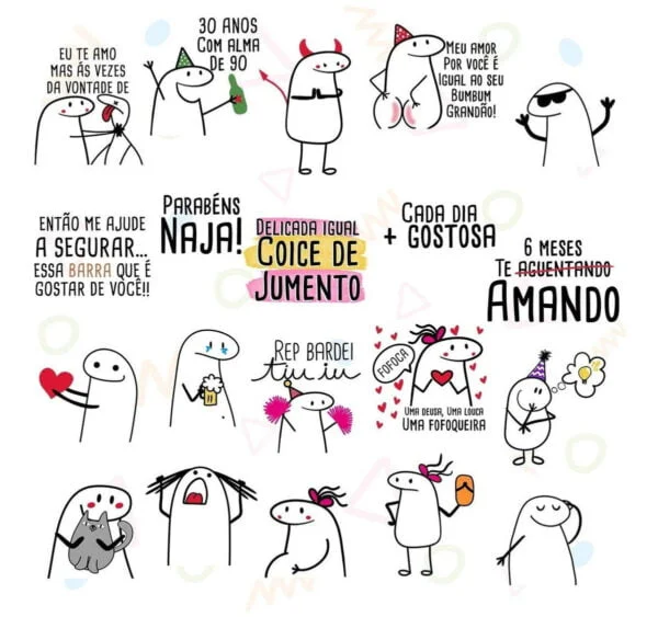 Pack Artes Flork Bento Meme Png +240 Arquivo Caneca Camiseta