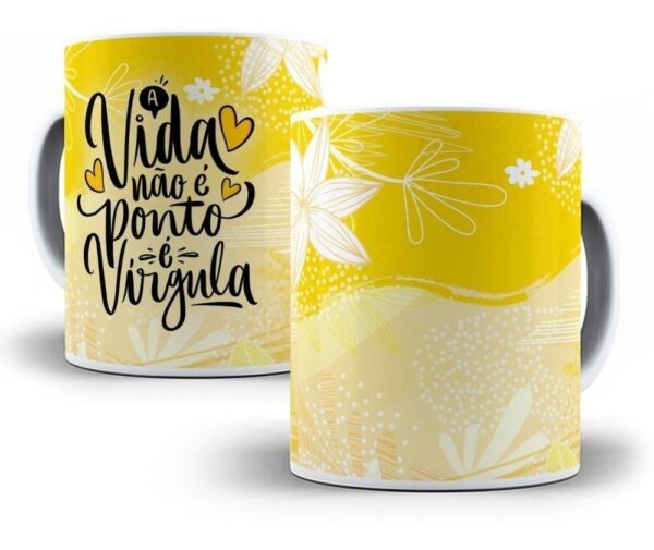Pack Artes Setembro Amarelo Flork Sublimação Caneca Frases