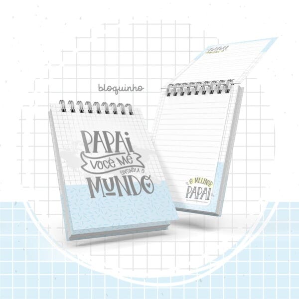 Pack Bloquinho A6 Dia dos Pais - Arquivo Digital
