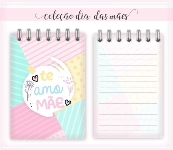 Pack Bloquinhos Dia das Mães - Arquivo Digital - Imagem 2