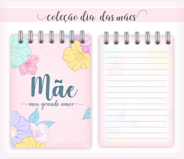 Pack Bloquinhos Dia das Mães - Arquivo Digital - Imagem 4