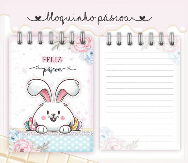 Pack Bloquinhos Páscoa - Arquivo Digital