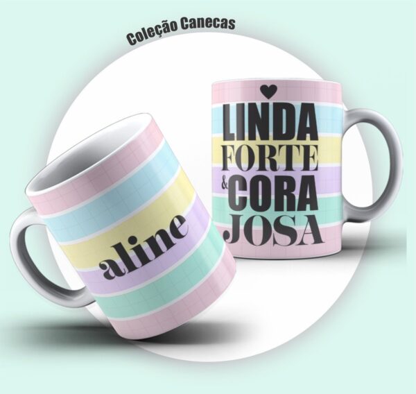 Pack Canecas Frases Femininas - Arquivo Digital - Imagem 2
