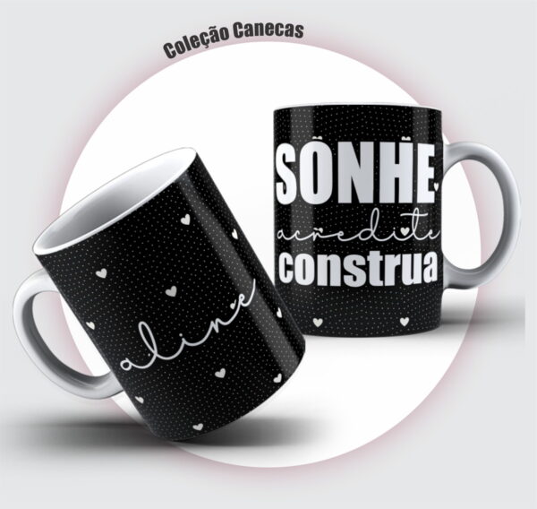 Pack Canecas Frases Femininas - Arquivo Digital - Imagem 4