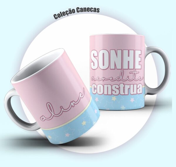 Pack Canecas Frases Femininas - Arquivo Digital - Imagem 3