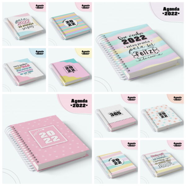 pack capas 2022 arquivo digital papel e cia