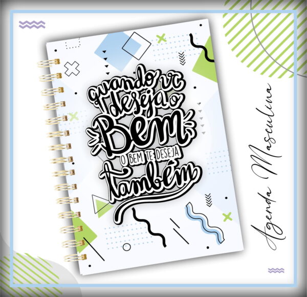 Pack Capas Lettering Masculina - Arquivo Digital - Imagem 2